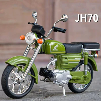 1:10 Honda JiaLing JH-70 Сплав Модель Мотоцикла Литья Под давлением Моделирование Металла Уличный Спорт Классический Мотоцикл Коллекция Детских Игрушек