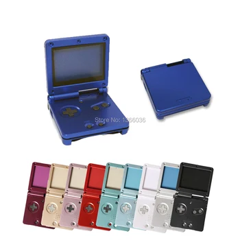 100 комплектов сменных чехлов для Gameboy Advance SP для игровой консоли GBA SP, чехол для корпуса, чехол с кнопками, комплект