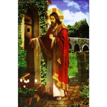 5D Вышивка Религия Рукоделие Алмазная живопись Мозаика Иисус Христос Материалы для рукоделия Ручная вышивка крестом по номерам