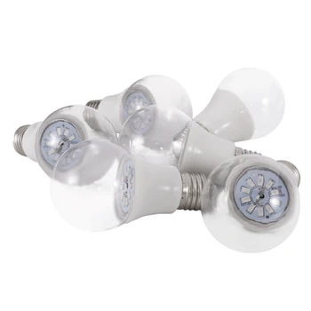 6шт RZWD144 E27 5W Plant Light LED Smart Lamp AC100-265V электрическая лампочка