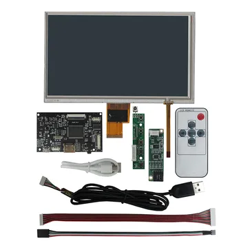 8-дюймовый ЖК-дисплей ZJ080NA-08A с цифровым преобразователем экрана, Сенсорная панель, комплект монитора 