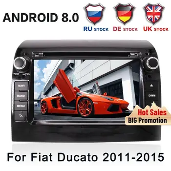 Android 9,0 Автомобильный Радио DVD-Плеер GPS Мультимедийный Стерео Для Fiat Ducato 2008-2015 Citroen Jumper Peugeot Boxer Видео авто стерео