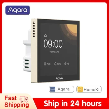 Aqara Smart Scene Panel Switch S1 Сенсорный экран HomeKit Управление Голосом /Светом AI Switch Работа с приложением Mi Home Mijia Homekit