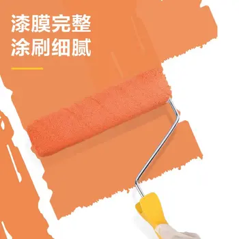 deli Roller Brush 4-дюймовая шерстяная валиковая сердцевинная краска Латексная краска малярная валиковая щетка wall tool DL528204