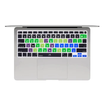 Final Cut Pro X Shortcut Keyboard Cover Skin Для MacBook Air 13,3 Дюйма A2179 A2337 с Чипом M1 2021 2020 с Раскладкой Touch ID в США