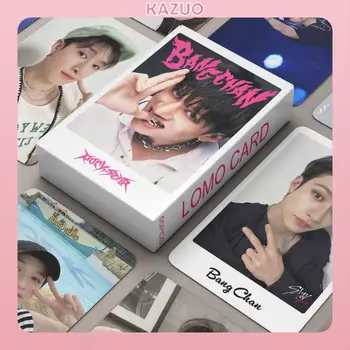 KAZUO 55 шт. Альбом Stray Kids Bangchan Lomo Card Kpop фотокарточки серия открыток