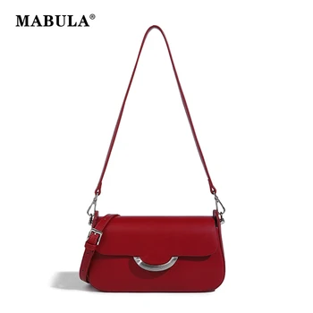 MABULA, Однотонная женская сумочка роскошного дизайна, маленькая Квадратная женская сумка для телефона, модная женская сумка через плечо, Модная женская сумка через плечо