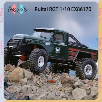 Ruitai Rgt 1/10 Ex86170 Challenger Rc - Полноприводная Альпинистская внедорожная модель Автомобиля С Дверным Мостом на высокой и Низкой Скорости