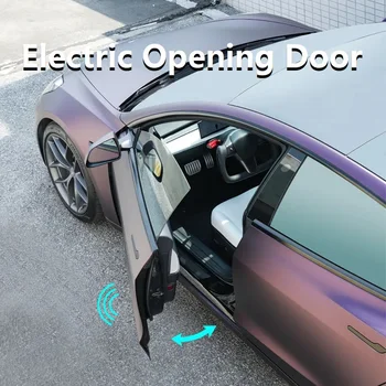 TPBUFF Электрическая Умная Дверь для Tesla Model 3 Y Система Автоматического Открывания/Закрывания С Дистанционным управлением Электрическая Всасывающая Дверь Водителя