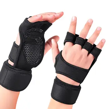 YOUZI 1 Пара Перчаток Для Рук, Защитные Нескользящие Износостойкие Перчатки Для Тренировок По Тяжелой Атлетике Для Мужчин И Женщин
