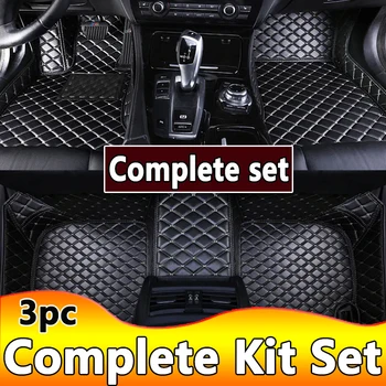 Автомобильные Коврики Для MERCEDES BENZ S 5seat New Energy 2017 Kit set Водонепроницаемый Ковер Роскошный Кожаный Коврик Полный Комплект Автомобильных Аксессуаров