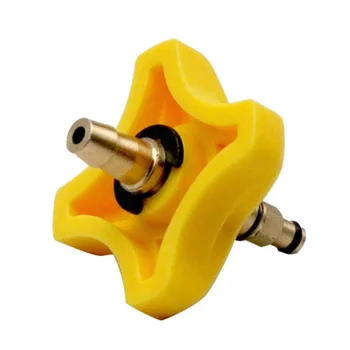 Адаптер Велосипедный инструмент Желтый Соединитель для прокачки тормозов велосипеда Точечный масляный диск Простой в использовании адаптер Edge Совершенно новый