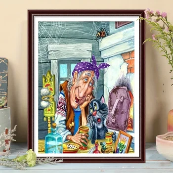 Алмазная живопись для Счастливого Изобретателя 5D DIY Полная Алмазная Живопись Наборы для вышивания Домашний Декор ручной работы