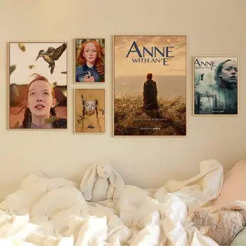 Анна с буквой E, высококачественные принты и плакаты для оформления гостиной, бара, скандинавского домашнего декора.