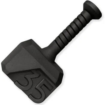 Гири Yes4All Hammer весом 35 фунтов - Чугунный Колокольчик для Чайника с Противоскользящей ручкой с порошковым покрытием - Тренажеры Для тренажерного зала Workout Hammer