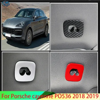 Для Porsche cayenne PO536 2018 2019 Автомобильные аксессуары ABS Задний ряд каркаса для мусора декоративная рамка