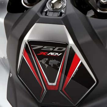 Защитная Наклейка для Топливного Бака Скутера 3D-Смола Предотвращает Царапины, Чехол-Наклейка для Honda X-ADV Xadv 750