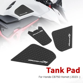 Защитные накладки на боковые топливные баки мотоцикла, наклейки, наклейка, сцепление с газом, сцепление с коленом для Honda CB750 Hornet 2023- CB 750