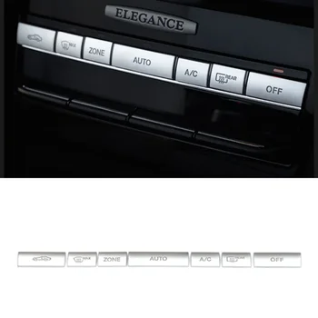 Кнопки кондиционера центральной консоли, отделка блестками, Накладка для Mercedes Benz W212 C207 E Class Coupe 2009-2015