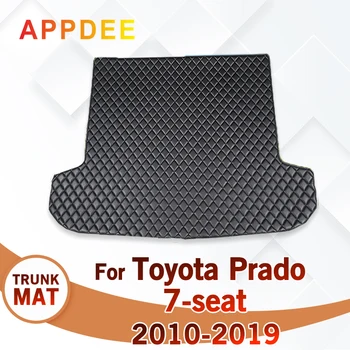 Коврик в багажник автомобиля для Toyota Prado 7-Seat 2010-2019 11 12 13 14 15 16 17 18 Автомобильные аксессуары на заказ, Оформление интерьера автомобиля