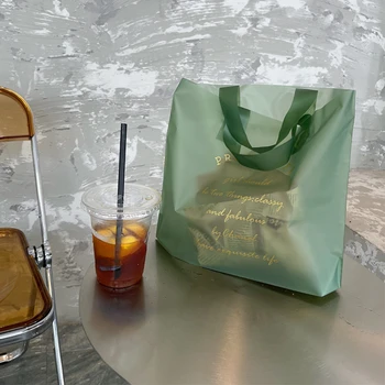 Многоцветная Морозостойкая Толстая сумка из ПВХ Современная Модная Настраиваемая Хозяйственная сумка Высококачественные Подарочные пакеты на День Рождения