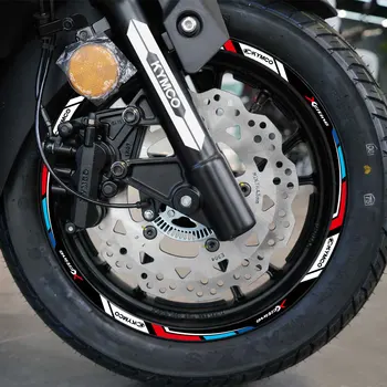 Наклейки на колеса мотоциклов Гоночные накладки на обод, наклейки и аксессуары для KYMCO CT250 XcitingCT250 300 S350