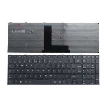 Новая американская Клавиатура для Toshiba Satellite C50-B C50D-B C50DT-B C55-B C55D-B C55DT-B C55T-B Английская С рамкой пользовательского интерфейса Big Enter black