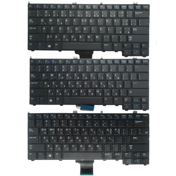 НОВАЯ клавиатура для ноутбука DELL Latitude E7420 на иврите HB/чешском CZ/корейском KR без подсветки без указателя