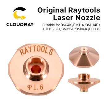 Оригинальные однослойные лазерные насадки Cloudray Raytools диаметром 28 мм, калибр 1.6 ~ 7.0 для режущей головки Raytools для волоконного лазера