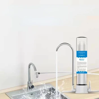Очиститель воды бытовой прямой питьевой фильтр для водопроводной воды прозрачный фильтр для воды керамический картридж