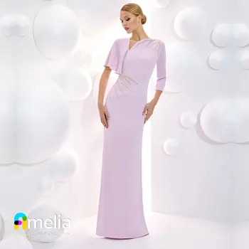 Платье для выпускного вечера Amelia Dubai, вечернее платье с короткими рукавами длиной до пола, Летние женские вечерние платья для свадебной вечеринки 2023