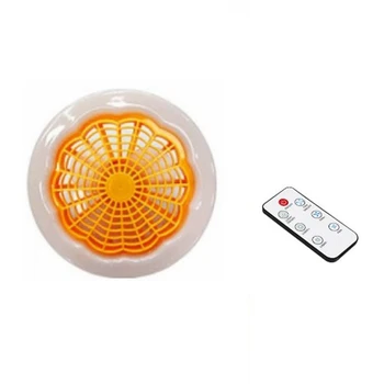 Светодиодный умный вентилятор Потолочный вентилятор мощностью 30 Вт с дистанционным управлением, внутренний светодиодный светильник, бесшумный декор для спальни, кухни, вентиляторы для ламп