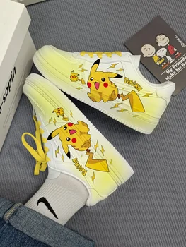 Серия Pokemon, Кобрендовая обувь Sakura Air Force, Пикачу, Детская весенняя лимитированная серия аниме Pokémon