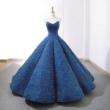 Синие платья Charro Quinceanera, бальное платье с V-образным вырезом, кружевное пышное Мексиканское платье, 16 платьев, 15 Anos