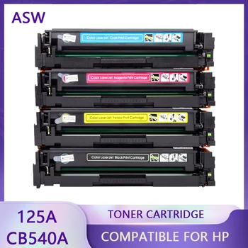 Совместимый Тонер-картридж CB540A CB540 540A 540 CB541A CB542A CB543A 125A для HP Color LaserJet CP1215 CP1515n CP1518ni CM1312
