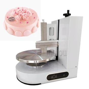 Хлебопекарное оборудование Автоматическая Установка для нанесения крема на праздничный торт, Машина для разглаживания глазури, Машина для нанесения глазури