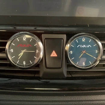Часы для украшения автомобиля модифицированные электронные кварцевые часы для салона автомобиля DFMC Aeolus L60 A30 A60 Aeolus EV E30L Max S50 S30 H30 A9