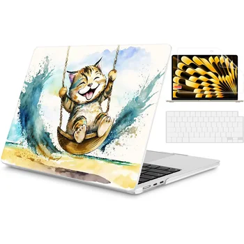 Чехлы для ноутбуков Macbook Pro 14 Case M2 A2779 A2991 2023 Pro 16 Cover M3 M1 Mac Book Air 13 Case 2022 13,6 A2681 Air 15,3 A2941