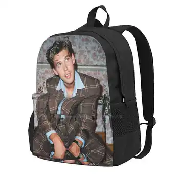 Школьная сумка для хранения Austin Butler Elvis Smile, студенческий рюкзак Austin Butler для мамы, Austin Butler для девочки, Austin Butler для детей